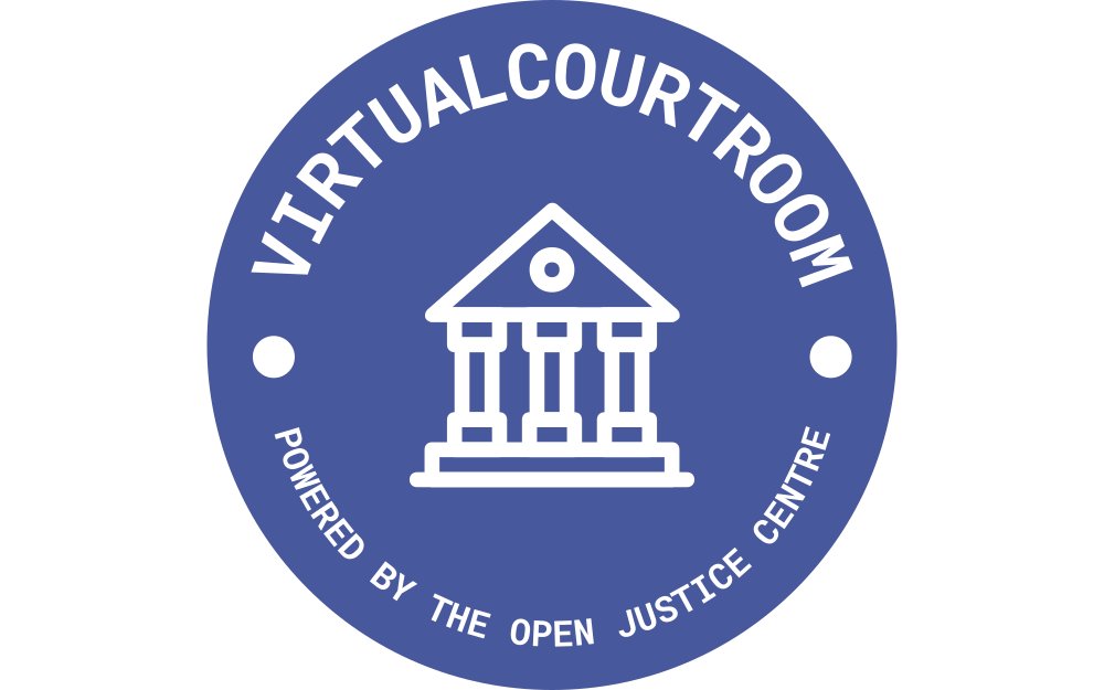 VirtualCourtroom, powered by the Open Justice Centre